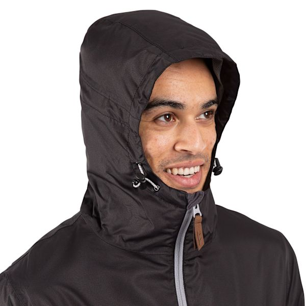 Trespass Mens Major Vattentät Jacka 4XL Mörkgrå Dark Grey 4XL