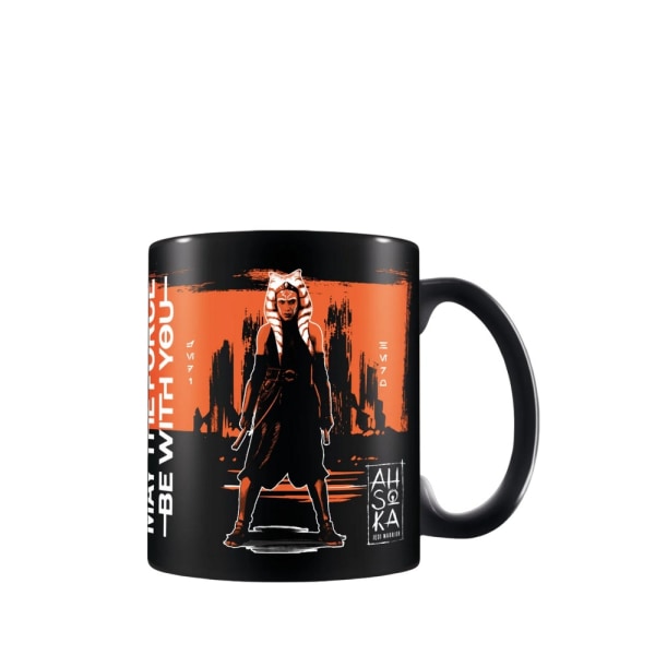 Star Wars: Ahsoka Brushed Mug One Size Svart/Orange/Vit Black/Orange/White One Size