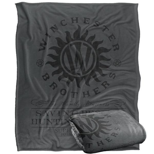 Supernatural Winchester Bros Logofilt En Storlek Flerfärgad Multicoloured One Size