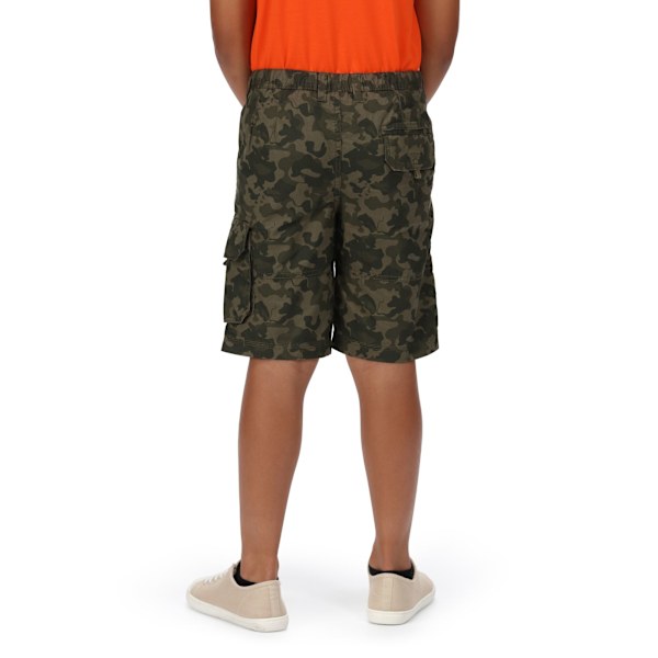 Regatta Kids Shorewalk Multi Pocket Shorts 11-12 år Grape Leaf Camo Grape Leaf Camo 11-12 Years