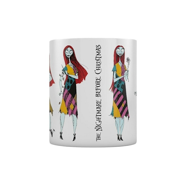 Nightmare Before Christmas Sally Poses Mug En Storlek Flerfärgad Multicoloured One Size