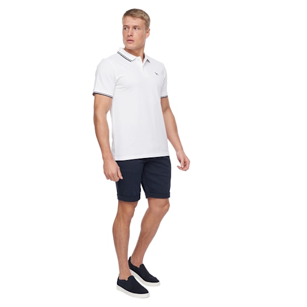 Bewley & Ritch Herr Upwood Poloskjorta XL Vit White XL