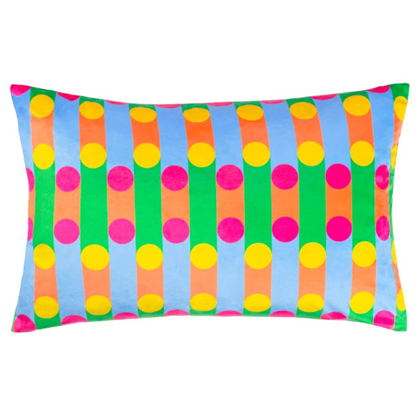 Heya Home Bon Bon Sammetskuddeöverdrag 60cm x 40cm Flerfärgad Multicoloured 60cm x 40cm
