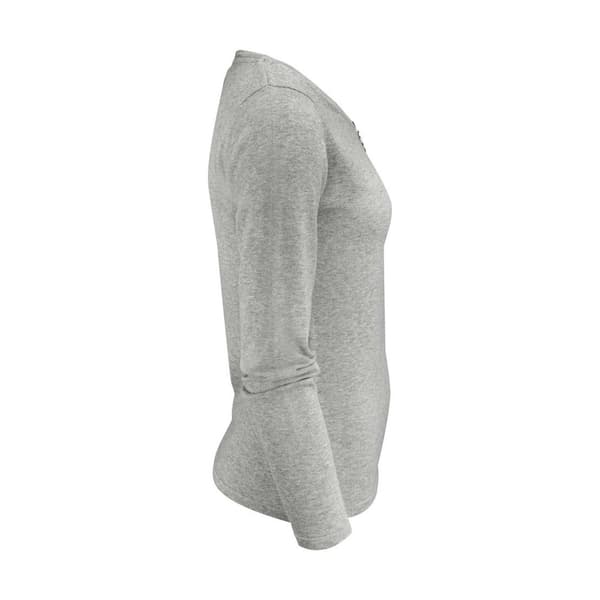 James Harvest Dam/Dam Stickad Kofta M Gråmelerad Grey Melange M