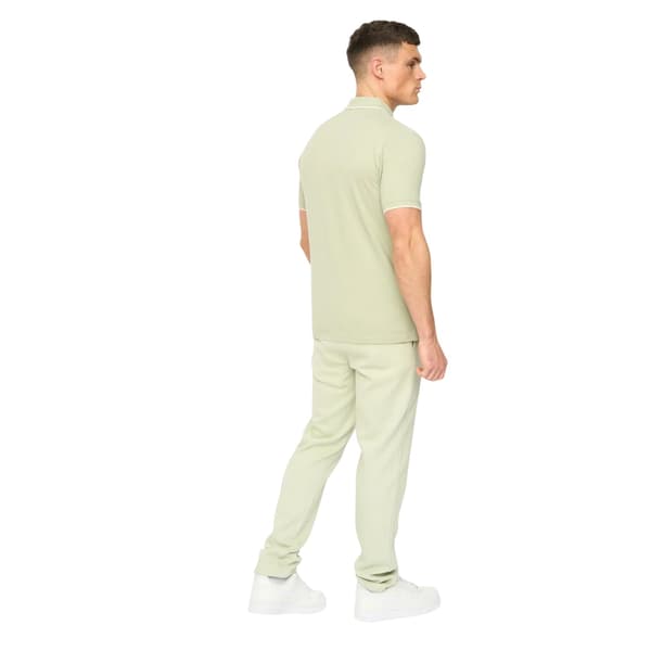 Crosshatch Herr Crufton Pikétröja M Ljus Oliv Light Olive M