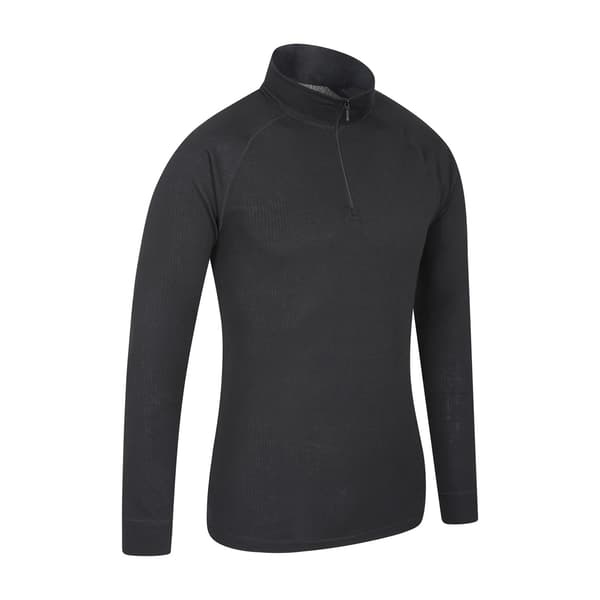 Mountain Warehouse Talus Baslager Tröja för Män (2-pack) M Svart Black M