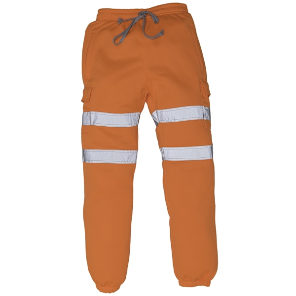 Yoko Hi Vis Reflex Arbetsbyxor Jogging M Orange Orange M