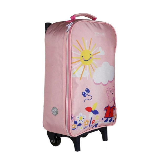Regatta barn/barn Greta Gris 2 hjul resväska One Size Pi Pink Mist One Size