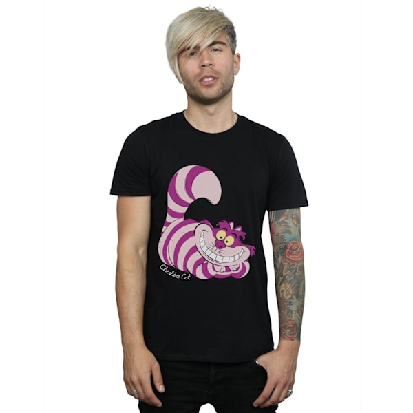 Alice i Underlandet Cheshire Cat Bomull T-shirt L Svart Black L