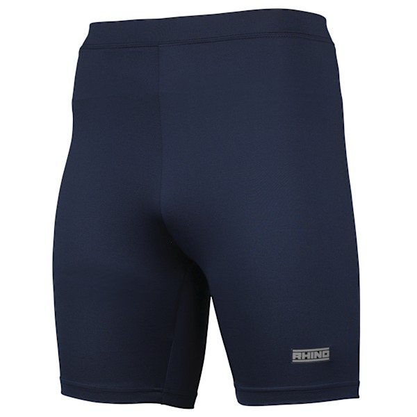 Rhino Mens Sports Base Layer Shorts XS Navy Navy XS