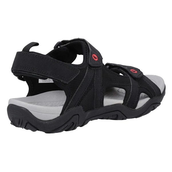 Hi-Tec Crater Sandaler för Herr 9 UK Svart/Grå/Röd Black/Grey/Red 9 UK
