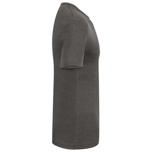Absolute Apparel Herr Termisk Kortärmad T-shirt M Charcoal Charcoal M