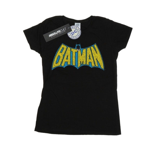 DC Comics Dam/Dam Batman Crackle Logo T-shirt i bomull S Bl Black S