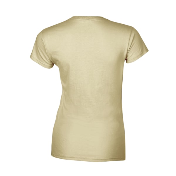 Gildan Womens/Ladies Softstyle Ringspun Bomull T-shirt XXL Sand Sand XXL