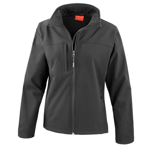 Result Dam/Dam Classic Softshell Soft Shell Jacka 18 UK Black 18 UK