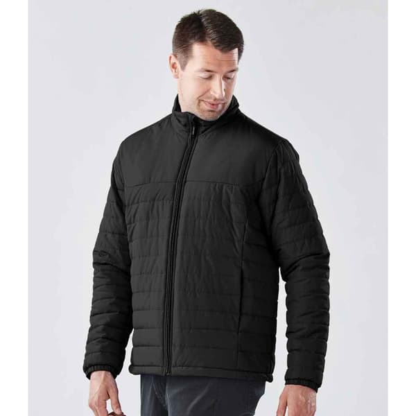Stormtech Herr Nautilus Quiltad Vadderad Jacka L Svart Black L