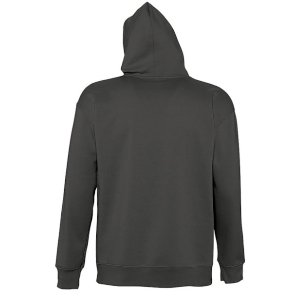 SOLS Slam Unisex Hoodie / Huvtröja L Mörkgrå Dark Grey L