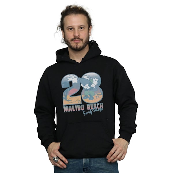 Disney Herr Mickey Mouse Surf Shop Hoodie L Svart Black L
