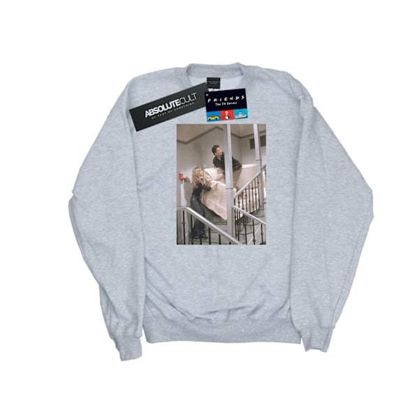 Friends Mens Sofa Stairs Photo Sweatshirt 5XL Sports Grey Sports Grey 5XL