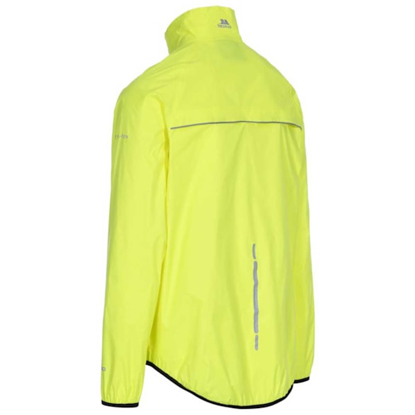Trespass Retract Hi-Vis Packaway Vattentät Jacka för Herr. M Hi V Hi Visibility Yellow M