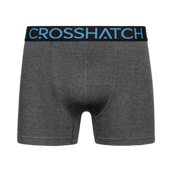Crosshatch Herr Knightling Logo Boxertrosor (3-pack) S Blå Blue/Black S
