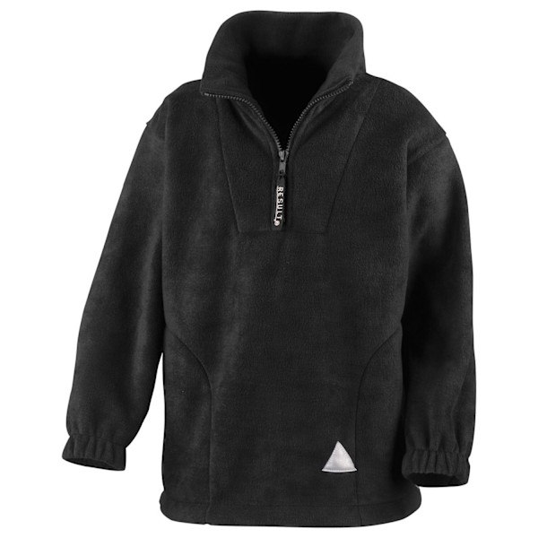 Result Barn/Barn Polartherm Dragkedja Fleece Topp 6-8 År Black 6-8 Years