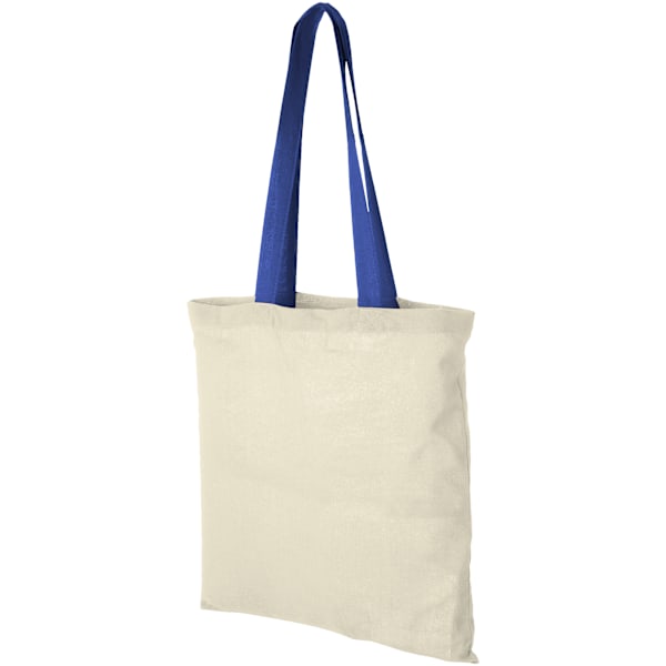 Bullet Nevada Bomull Tote En Storlek Naturlig/Kunglig Blå Natural/Royal Blue One Size