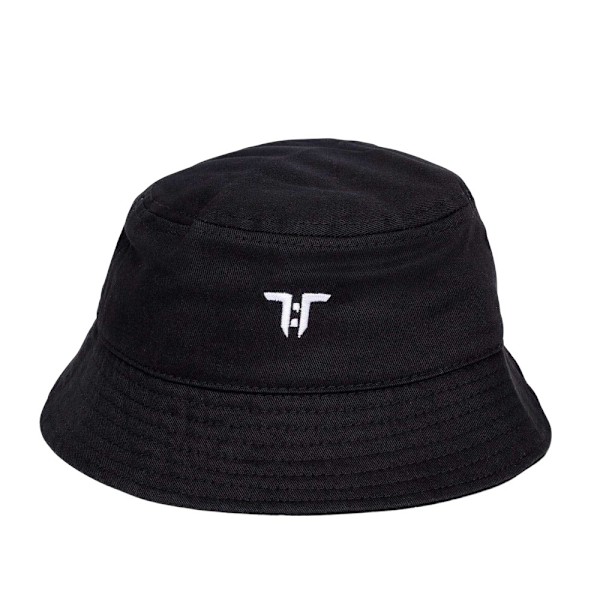 Tokyo Time Unisex Vuxen Logo Bucket Hat En Storlek Svart/Vit Black/White One Size
