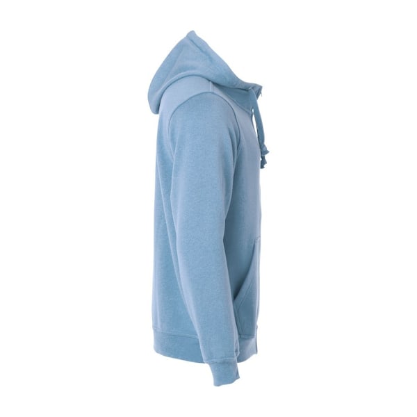 Clique Herr Basic Full Zip Hoodie XS Ljusblå Light Blue XS