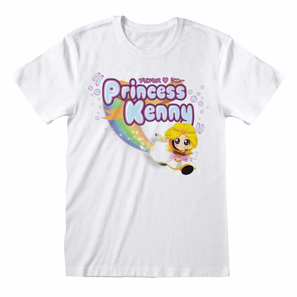 South Park Unisex Vuxen Kenny Princess T-Shirt XL Vit White XL