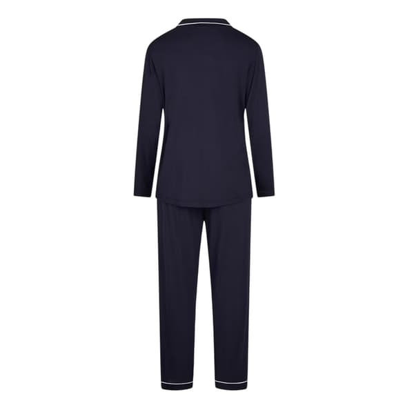 CCDK Copenhagen Dam/Dam Joy Piped Relaxed Fit Långärmad Parisian Night 16 UK