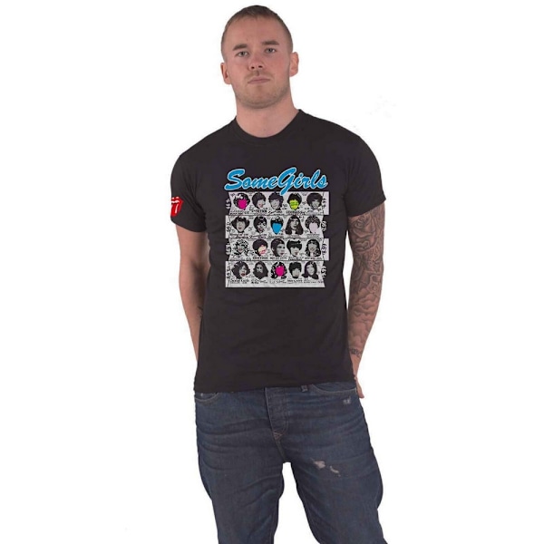 The Rolling Stones Unisex Adult Some Girls Album T-Shirt L Svart Black L