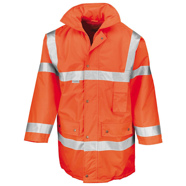 SAFE-GUARD by Result Unisex Vuxen Säkerhetsjacka M Orange Orange M