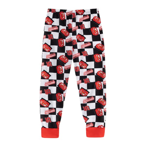Bilar Pojkar Blixten McQueen Långärmad Lång Pyjamas Set 9-10 År Red 9-10 Years