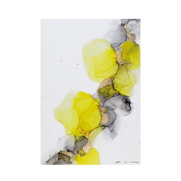 Charlotte Vale Journey Of Hope Tryck 40cm x 30cm Gul/Svart Yellow/Black 40cm x 30cm