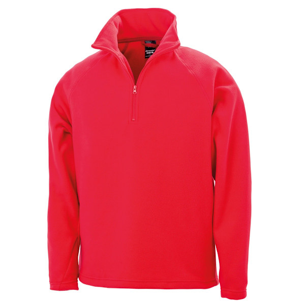 Result Core Micron Anti-Pill Fleece Top XL Röd Red XL