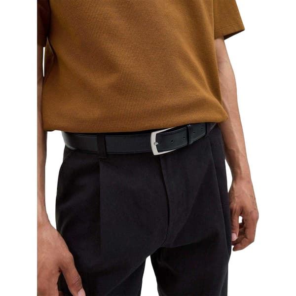 Jack And Jones Herr Läderbälte 95cm Svart Black 95cm
