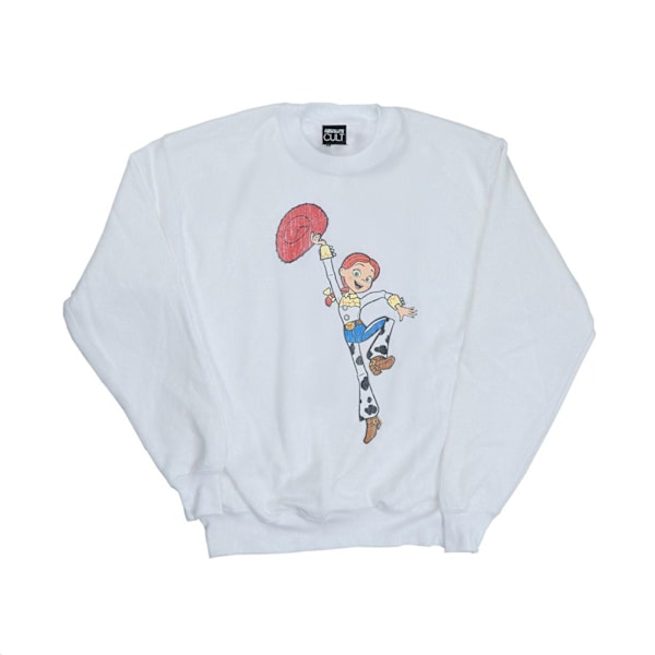 Disney Pojkar Toy Story 4 Jessie Hoppande Pose Sweatshirt 5-6 År W White 5-6 Years