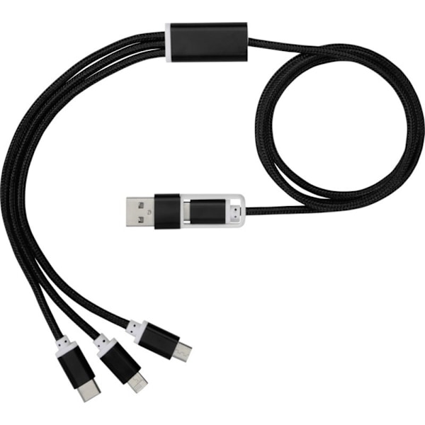 Bullet Versatile USB-kabel One Size Svart Black One Size