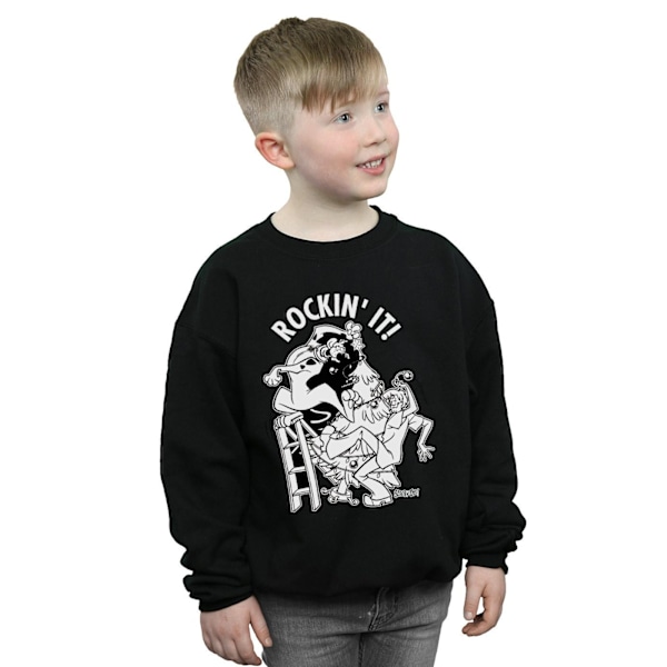 Scooby Doo Boys Rockin´ It Jultröja 7-8 År Svart Black 7-8 Years