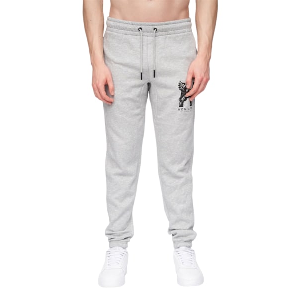 Henleys Herr Curveball Joggingbyxor XXL Grå Melange Grey Marl XXL