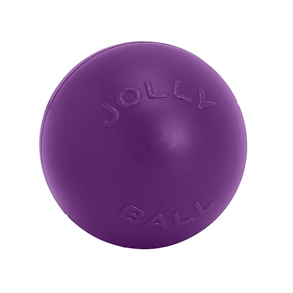 Jolly Pets Push-N-Play Hundboll 10in Röd Red 10in