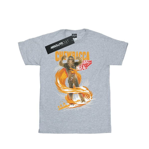 Star Wars Chewbacca Gigantic T-shirt L Sports Grey för män Sports Grey L