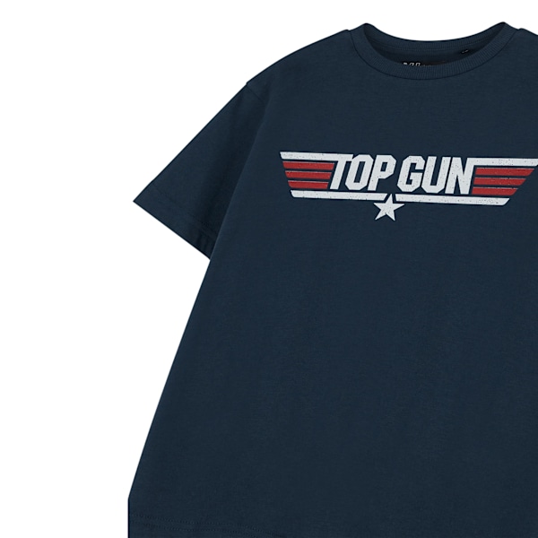 Top Gun Boys Mini Me T-shirt med korta ärmar, 3-4 år, marinblå Navy 3-4 Years