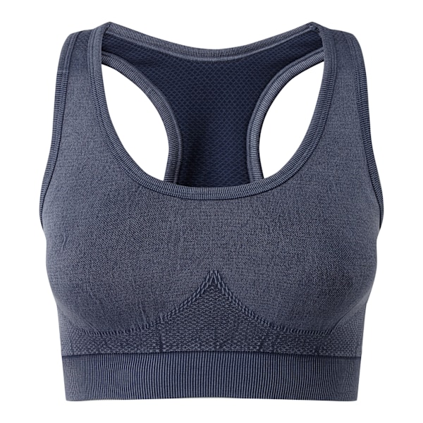 TriDri Dam/Kvinnor Sömlös 3D Passform Multi-Sport Denim Look Spo Indigo Denim XS