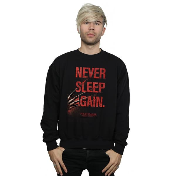 A Nightmare On Elm Street Herr Aldrig Sov Igen Sweatshirt XXL Black XXL