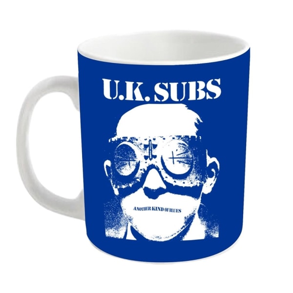 UK Subs Another Kind Of Blues Mug En Storlek Vit/Blå White/Blue One Size