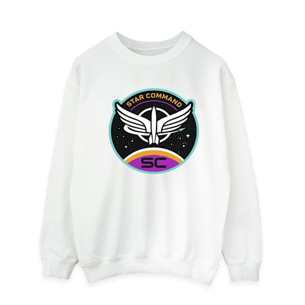 Disney Lightyear Star Command Circle Sweatshirt M Vit White M