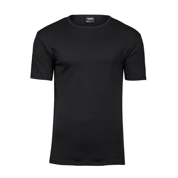 Tee Jays Interlock T-shirt för män 4XL Svart Black 4XL