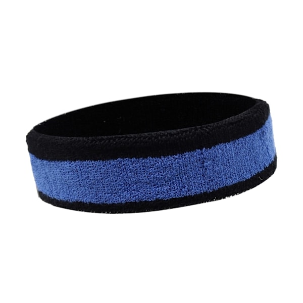 Nike Swoosh Hårband One Size Svart/Blå Black/Blue One Size